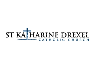 St Katharine Drexel Catholic Church logo design by abss