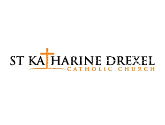 St Katharine Drexel Catholic Church logo design by abss