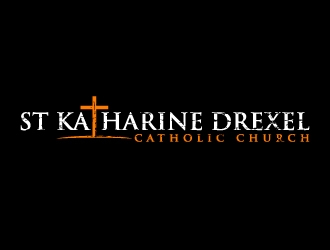 St Katharine Drexel Catholic Church logo design by abss
