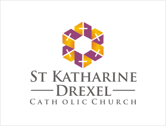 St Katharine Drexel Catholic Church logo design by bunda_shaquilla
