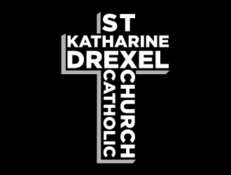 St Katharine Drexel Catholic Church logo design by jm77788