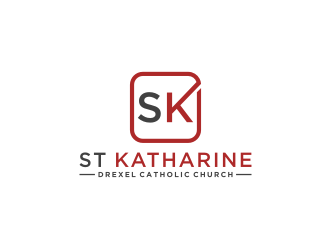 St Katharine Drexel Catholic Church logo design by bricton