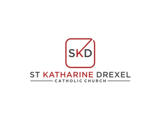 St Katharine Drexel Catholic Church logo design by bricton