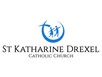 St Katharine Drexel Catholic Church logo design by jetzu