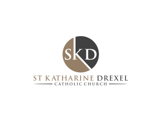 St Katharine Drexel Catholic Church logo design by bricton