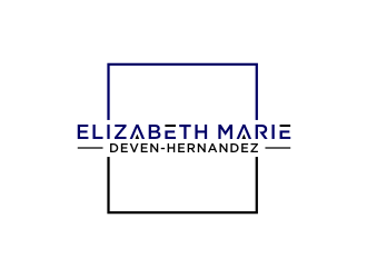 Elizabeth Marie Deven-Hernandez logo design by Zhafir