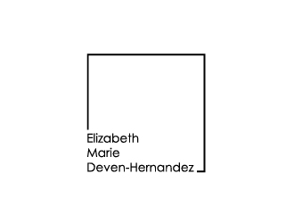 Elizabeth Marie Deven-Hernandez logo design by Marianne