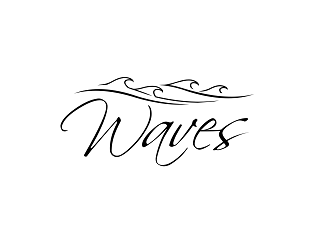 Waves logo design by haze