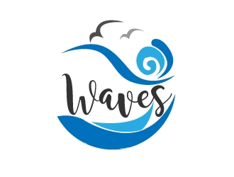 Waves logo design by ruthracam