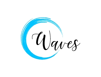 Waves logo design by BrainStorming