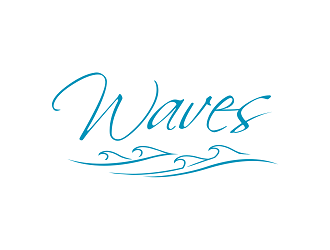 Waves logo design by haze