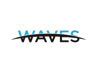 Waves logo design by Nurmalia