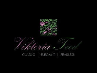 Viktoria Teed  logo design by ManishKoli