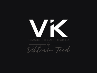Viktoria Teed  logo design by coco