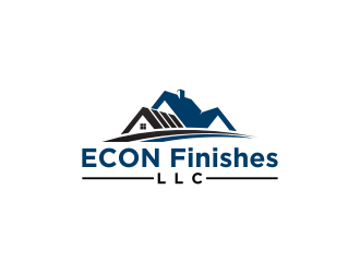 ECON Finishes, LLC logo design by RIANW