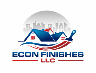 ECON Finishes, LLC logo design by hidro