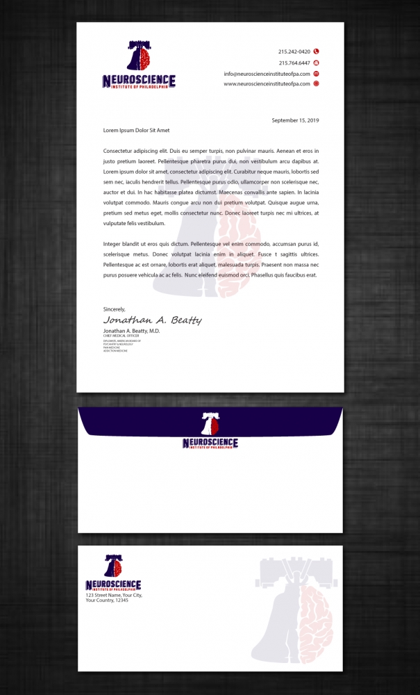 Neuroscience Institute of Philadelphia logo design by LogOExperT