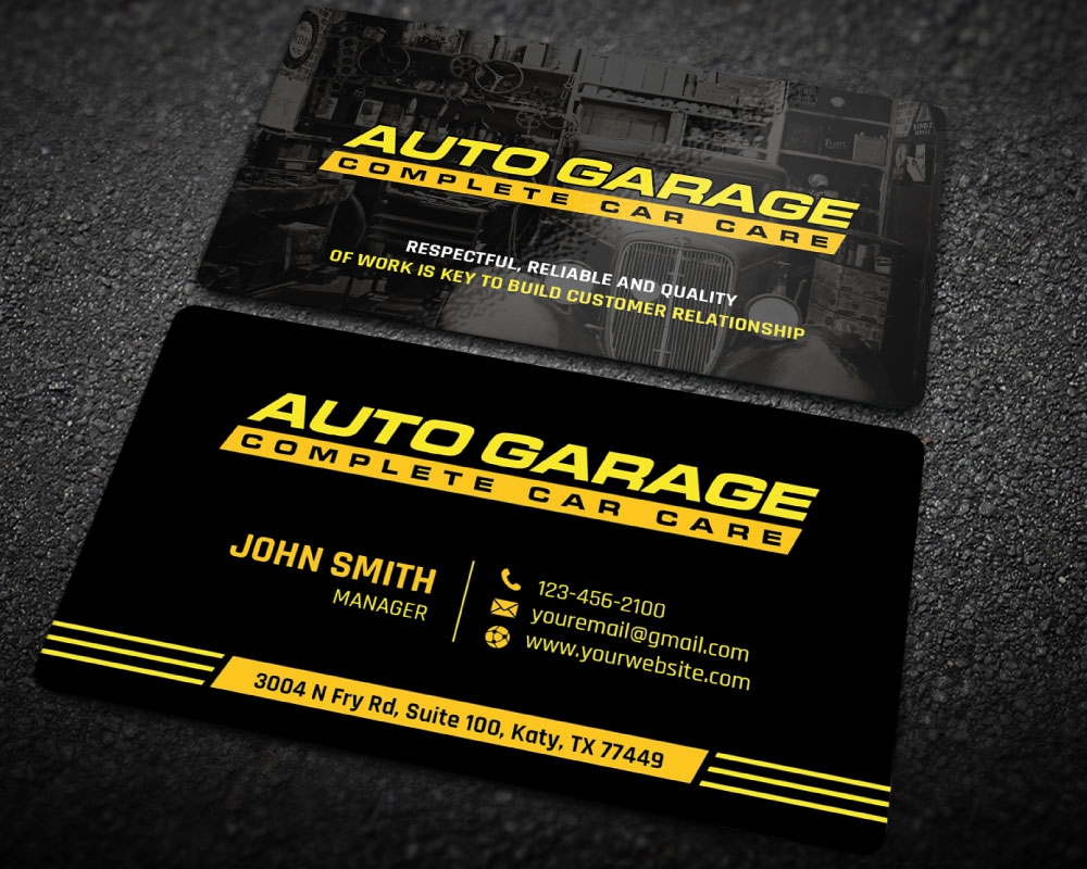 Auto Garage  logo design by Boomstudioz