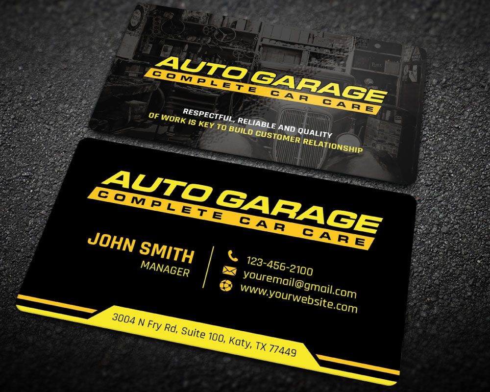 Auto Garage  logo design by Boomstudioz