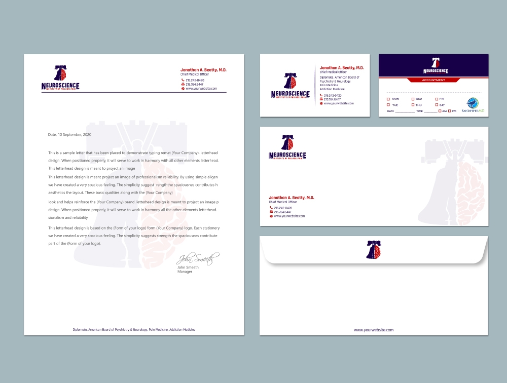 Neuroscience Institute of Philadelphia logo design by Boomstudioz