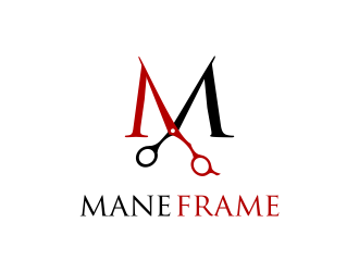 m mane frame logo design by ingepro