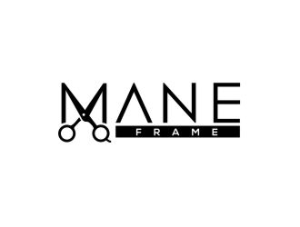m mane frame logo design by kimora