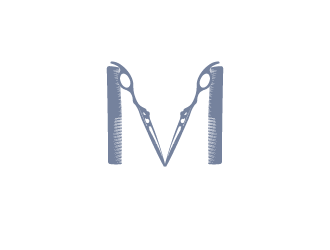 m mane frame logo design by PRN123
