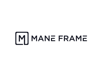 m mane frame logo design by Barkah