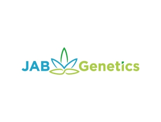 JAB Genetics logo design by sakarep