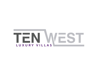 Ten West logo design by Roma