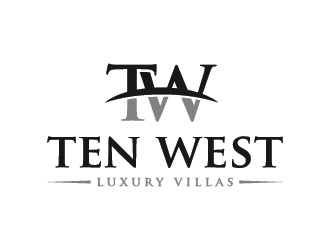 Ten West logo design by Fear