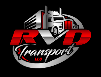 RVD Transport LLC logo design by THOR_