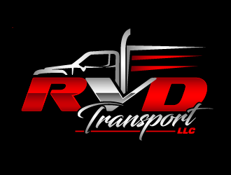 RVD Transport LLC logo design by THOR_