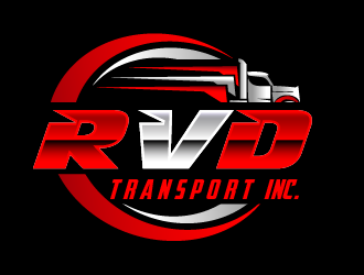 RVD Transport LLC logo design by logy_d