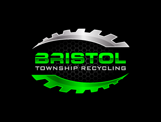 BTR bristol township recycling logo design by pencilhand