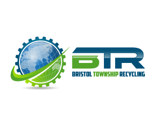BTR bristol township recycling logo design by pencilhand