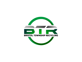 BTR bristol township recycling logo design by Aster