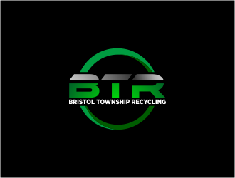 BTR bristol township recycling logo design by Aster