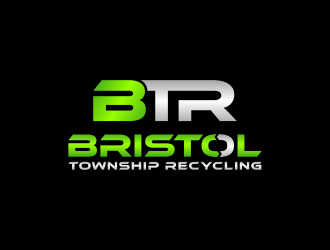 BTR bristol township recycling logo design by ubai popi