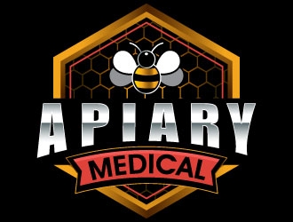 Apiary Medical logo design by SDLOGO