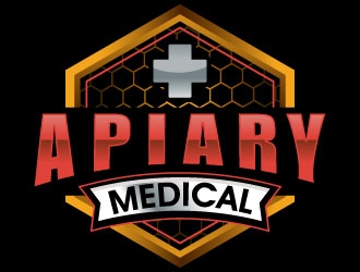 Apiary Medical logo design by SDLOGO