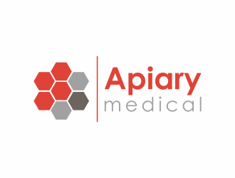 Apiary Medical logo design by bombers
