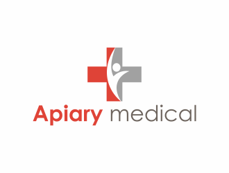 Apiary Medical logo design by bombers