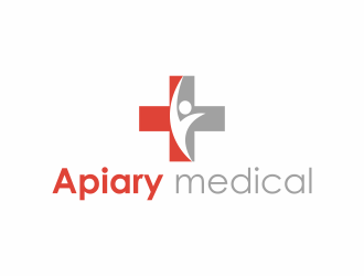 Apiary Medical logo design by bombers