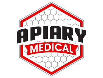 Apiary Medical logo design by SDLOGO