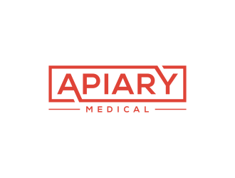 Apiary Medical logo design by ubai popi