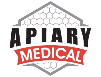 Apiary Medical logo design by SDLOGO