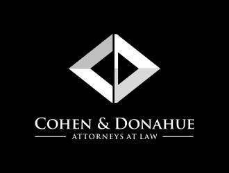 Cohen & Donahue Attorneys at Law logo design by Mahrein