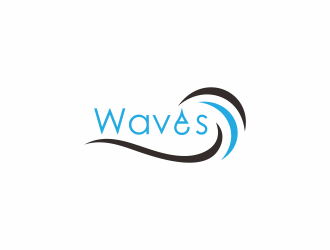 Waves logo design by checx