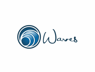 Waves logo design by serprimero